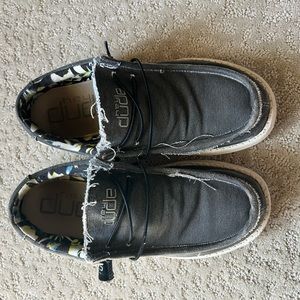 HEYDUDE Men’s Walley Stretch Black